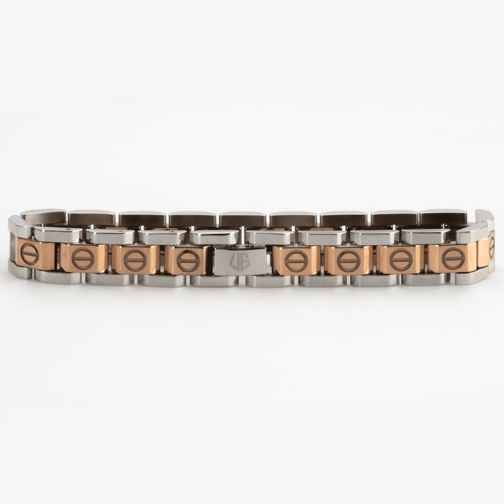 UG Bracelet Steel and Silver/Copper Ceramic
