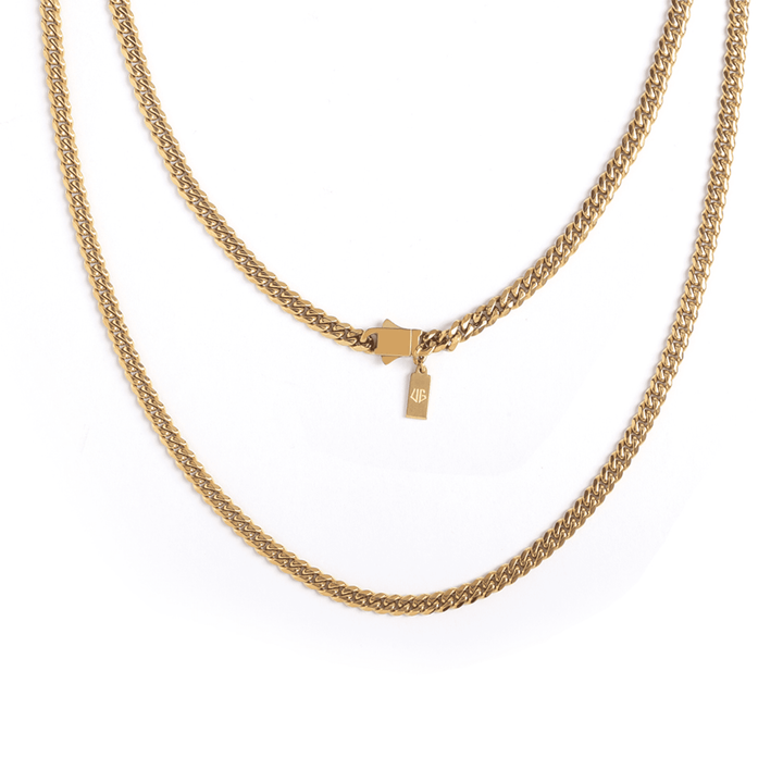 UG 18k Gold Plated Chain 5MM