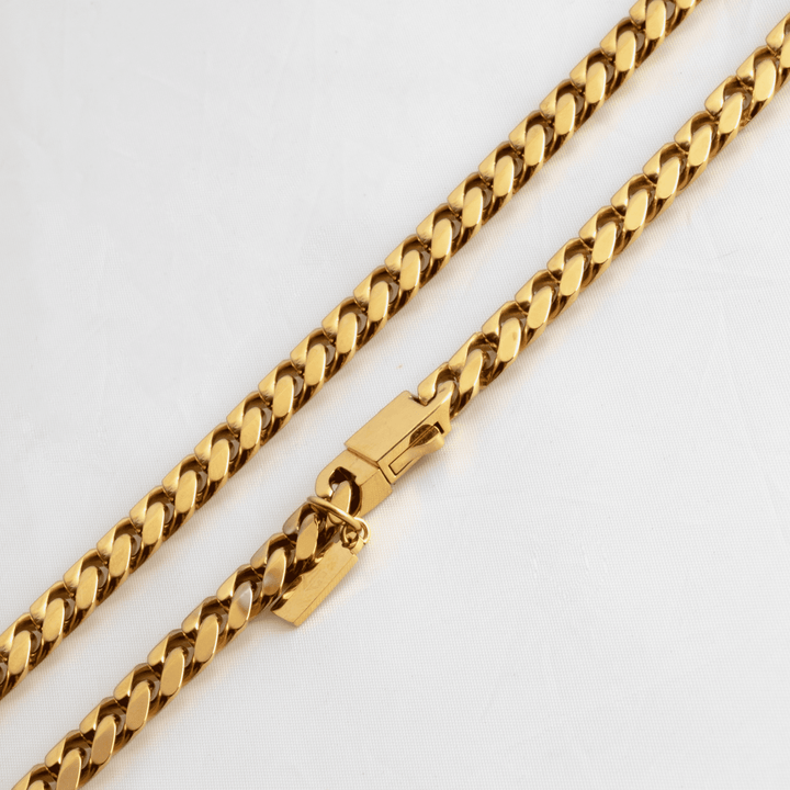UG 18k Gold Plated Chain 8MM