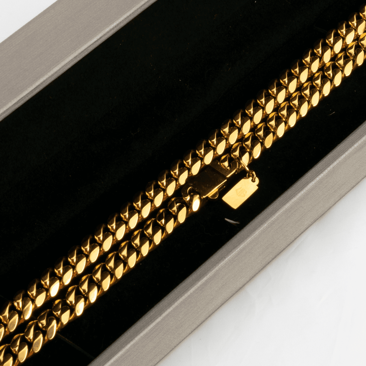 UG 18k Gold Plated Chain 8MM