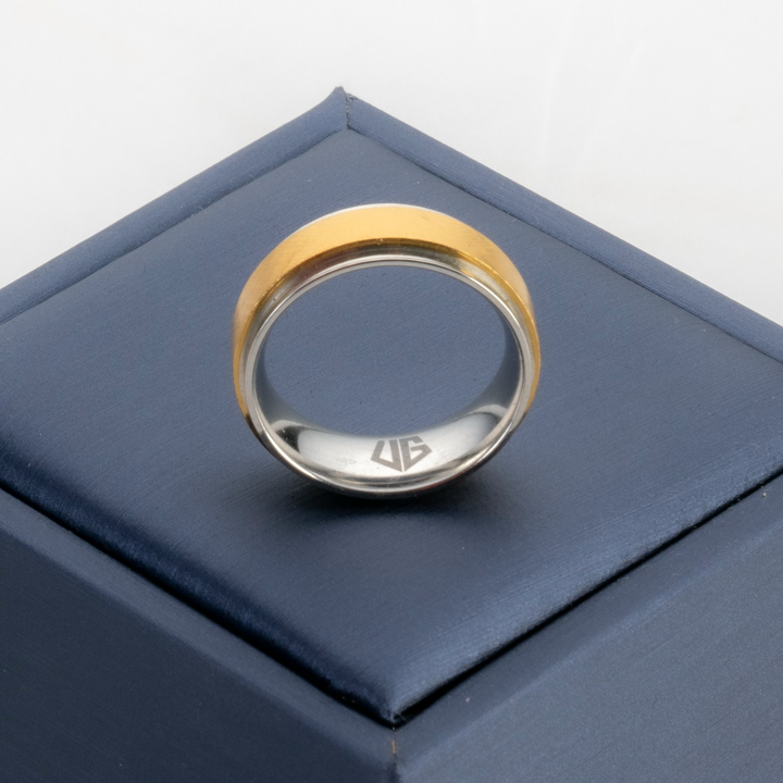 UG Silver and Gold Orum Ring