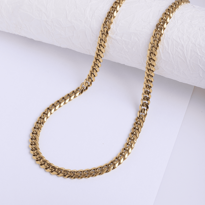 UG 18k Gold Plated Chain 8MM