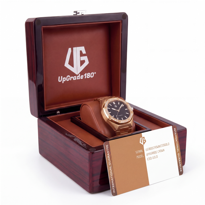 Reloj Crown, Iced Gold
