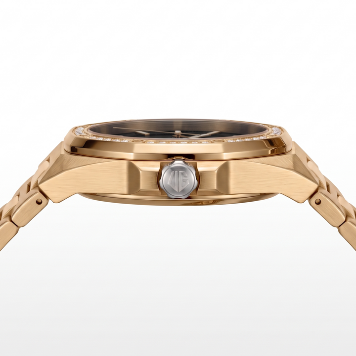 Reloj Crown, Iced Gold