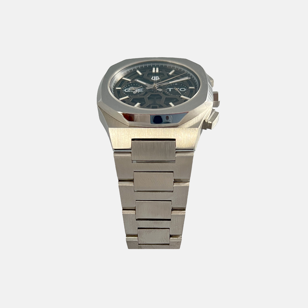 Reloj Ghetto Plateado