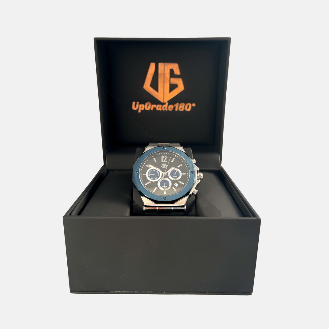 Impulse Watch, Blue and Black