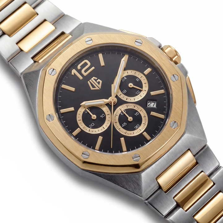 Reloj Impulse, Dorado y Plateado