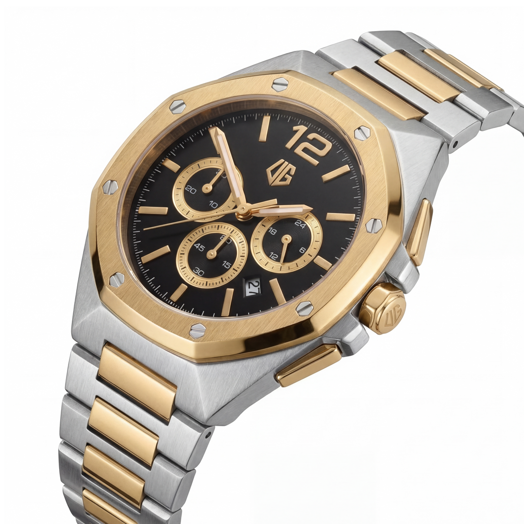 Reloj Impulse, Dorado y Plateado