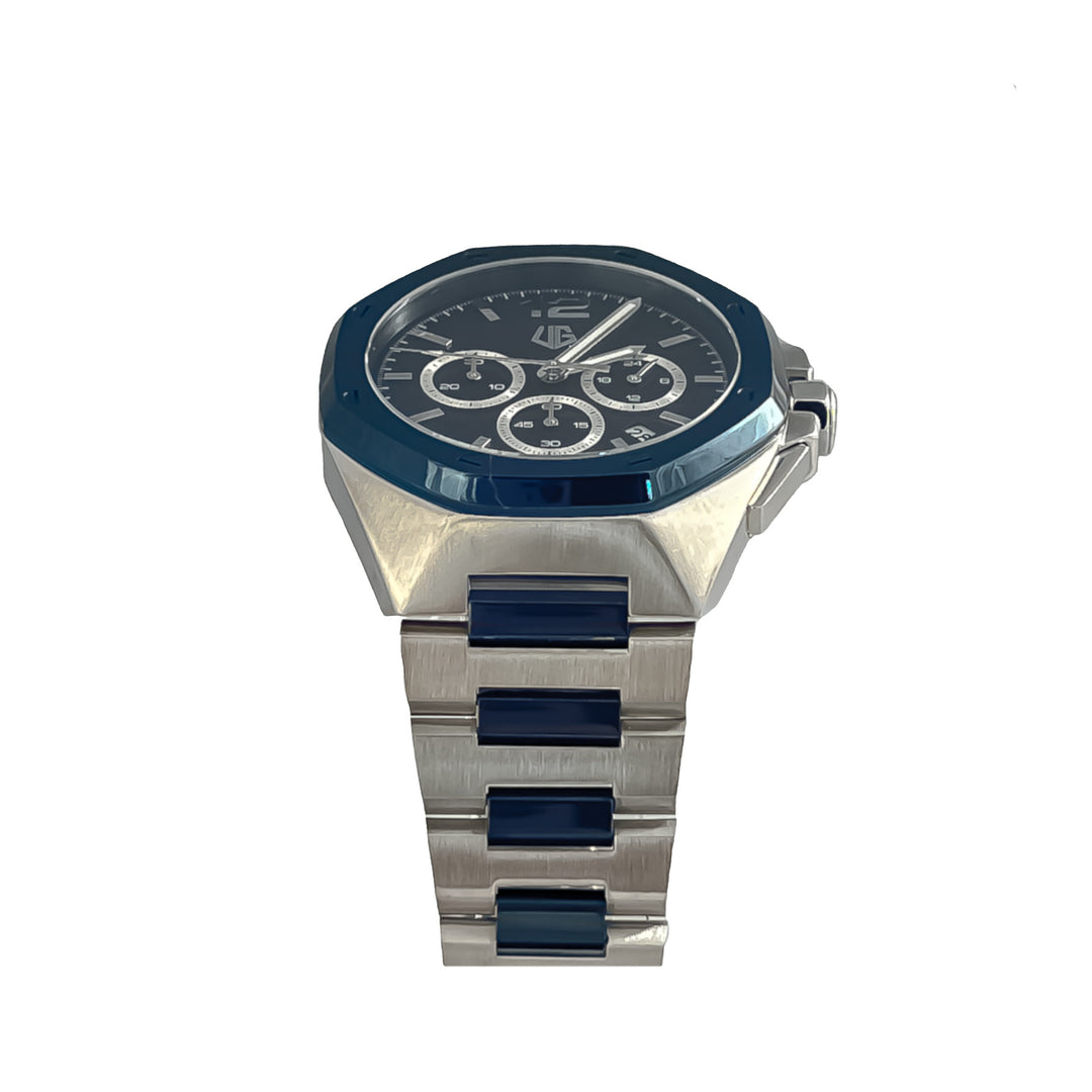 Impulse Watch, Blue and Silver