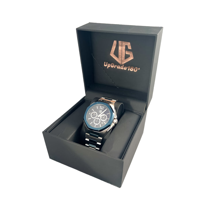 Impulse Watch, Blue and Silver